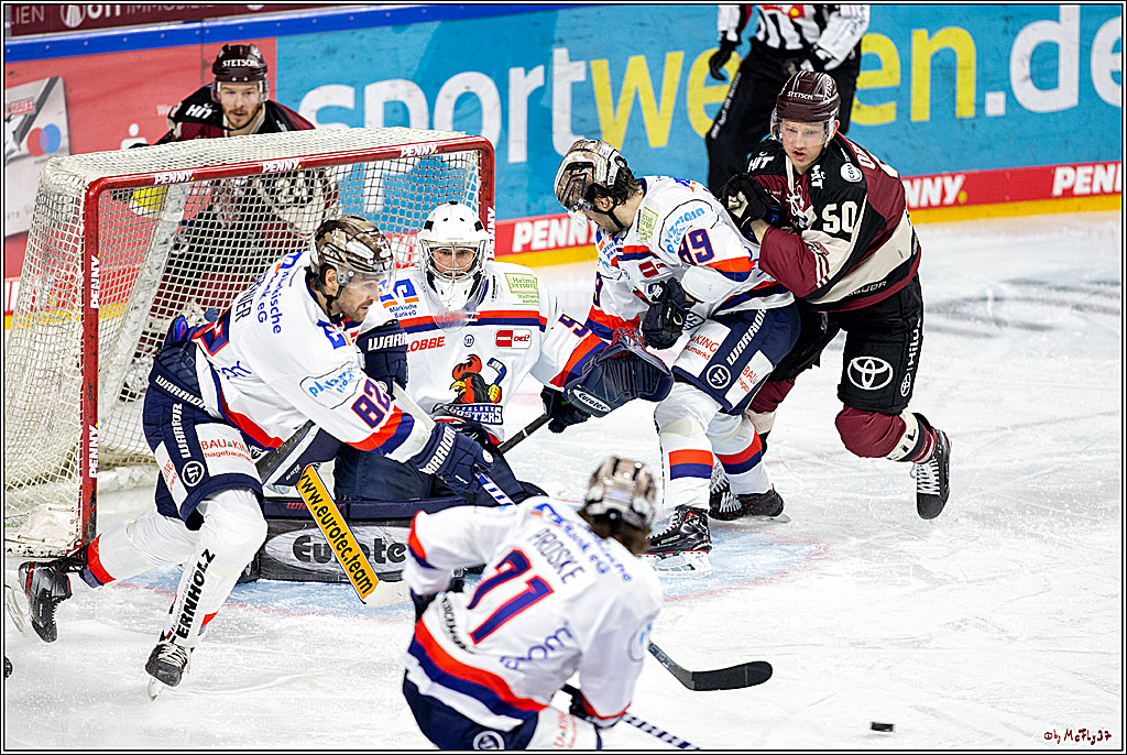PENNY DEL;  Koelner Haie - Iserlohn Roosters; Koeln, 11.01.2021